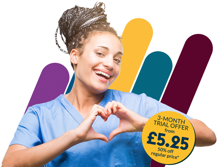 3-month trial offer - from £5.25 - 50% off regular price